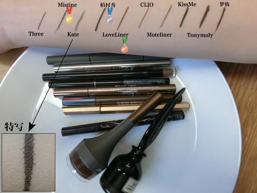 网红推荐最好用的眼线笔品牌,十大网红眼线笔排行榜
