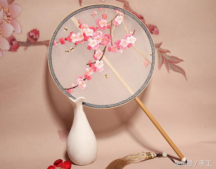 中国非遗文化团扇,团扇收藏价格表