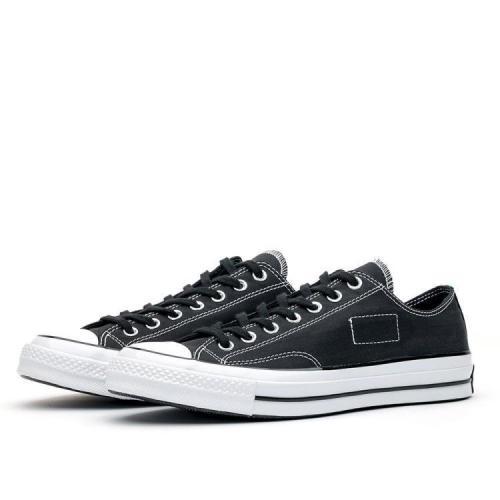 匡威好看联名款集合,匡威撞色帆布鞋蓝白