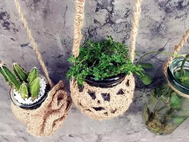 创意手工花盆旧物利用长方形,带把手茶壶旧物改造为花盆