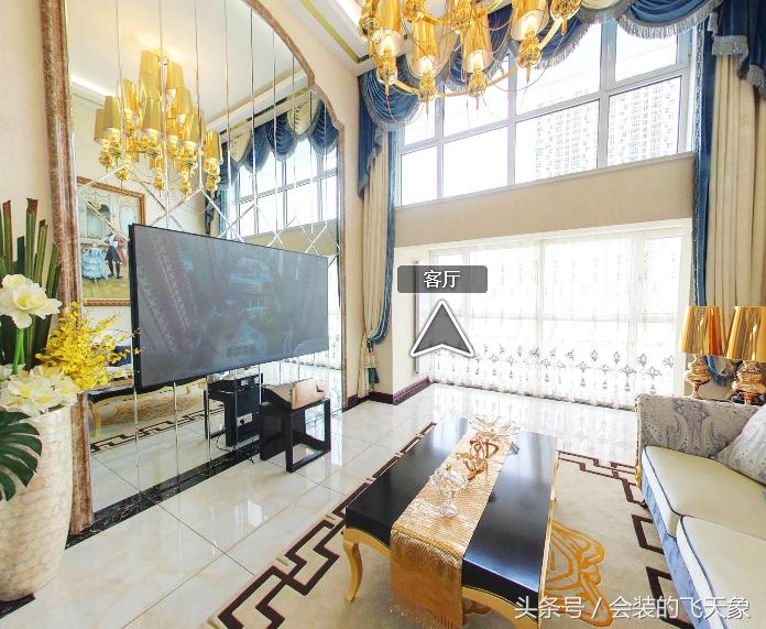 包头理想城120平装修效果图,裕民新城理想城包头