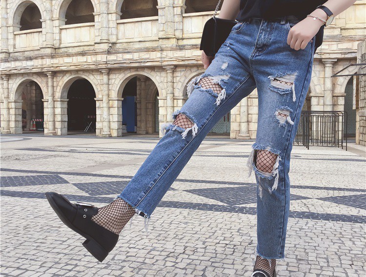 破洞牛仔裤的秘密，你懂吗？