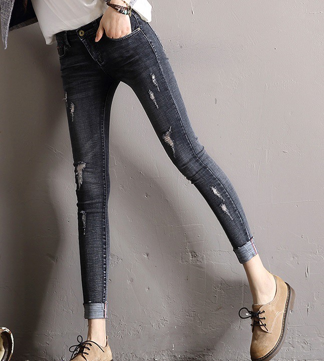 破洞牛仔裤的秘密，你懂吗？