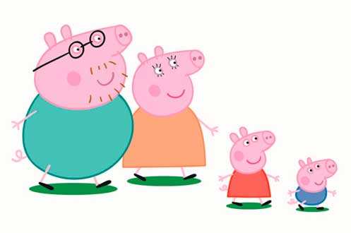 小猪佩奇母亲节英文版,小猪佩奇英文版妈妈的生日