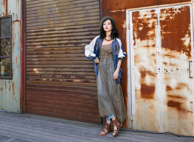 佳琪vintage,邂逅早春浪漫