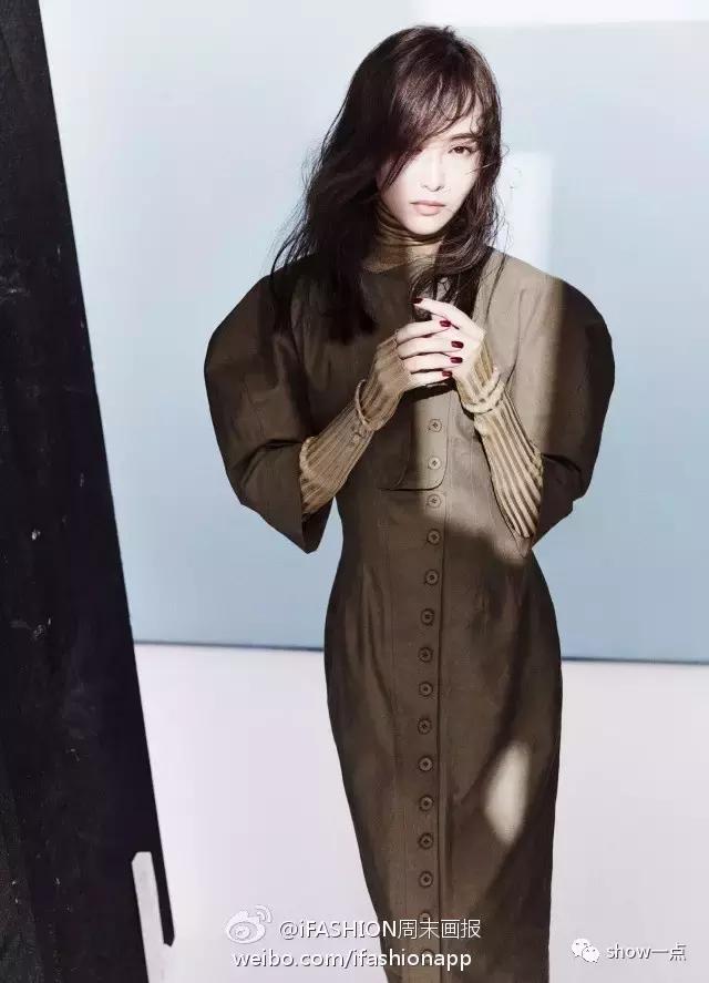 唐嫣米兰时装周优雅时髦,唐嫣真是明星中的时髦精