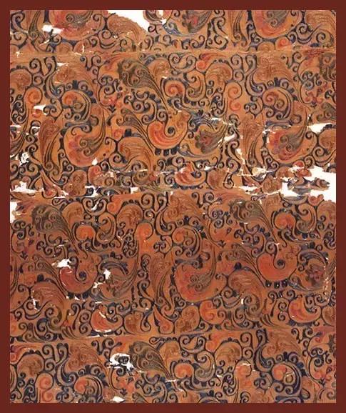 中国服装史｜马王堆一号汉墓出土汉服面料集锦