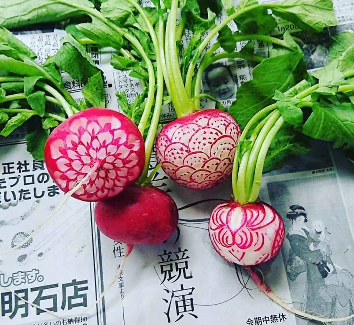 让你分不清真假的食物雕刻艺术猜猜这颗“桃”的真身？