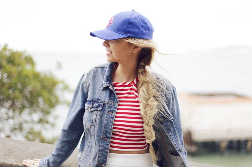 夏天戴棒球帽怎么弄发型,不同棒球帽戴法