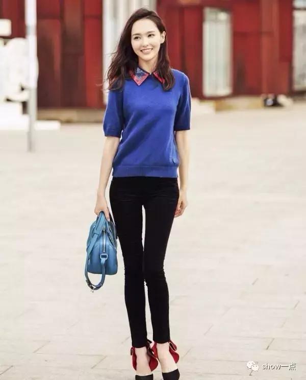 唐嫣米兰时装周优雅时髦,唐嫣真是明星中的时髦精