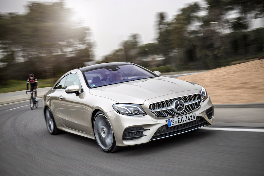 夏东试驾奔驰e,夏东奔驰e