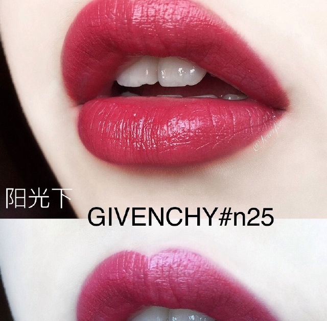 纪梵希禁忌之吻n25哪个季节,纪梵希大理石试色