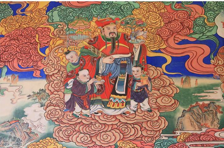 财神爷摆放的正确方向,家里供奉文财神爷摆放哪里最好