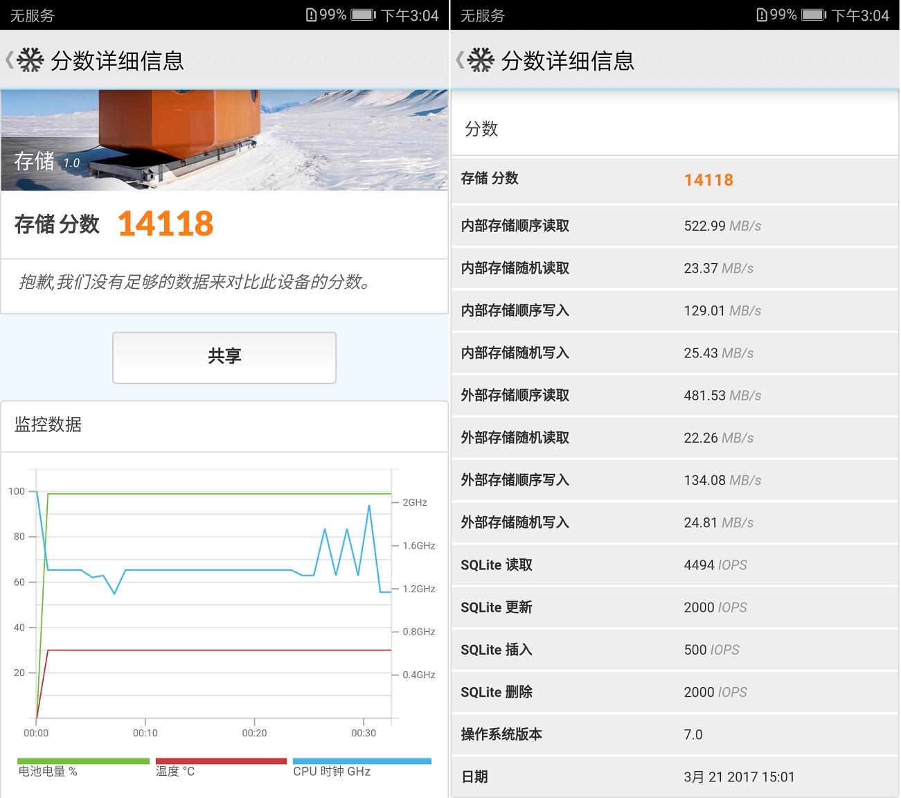 华为p10跑分情况,华为p10跑分多少才正常