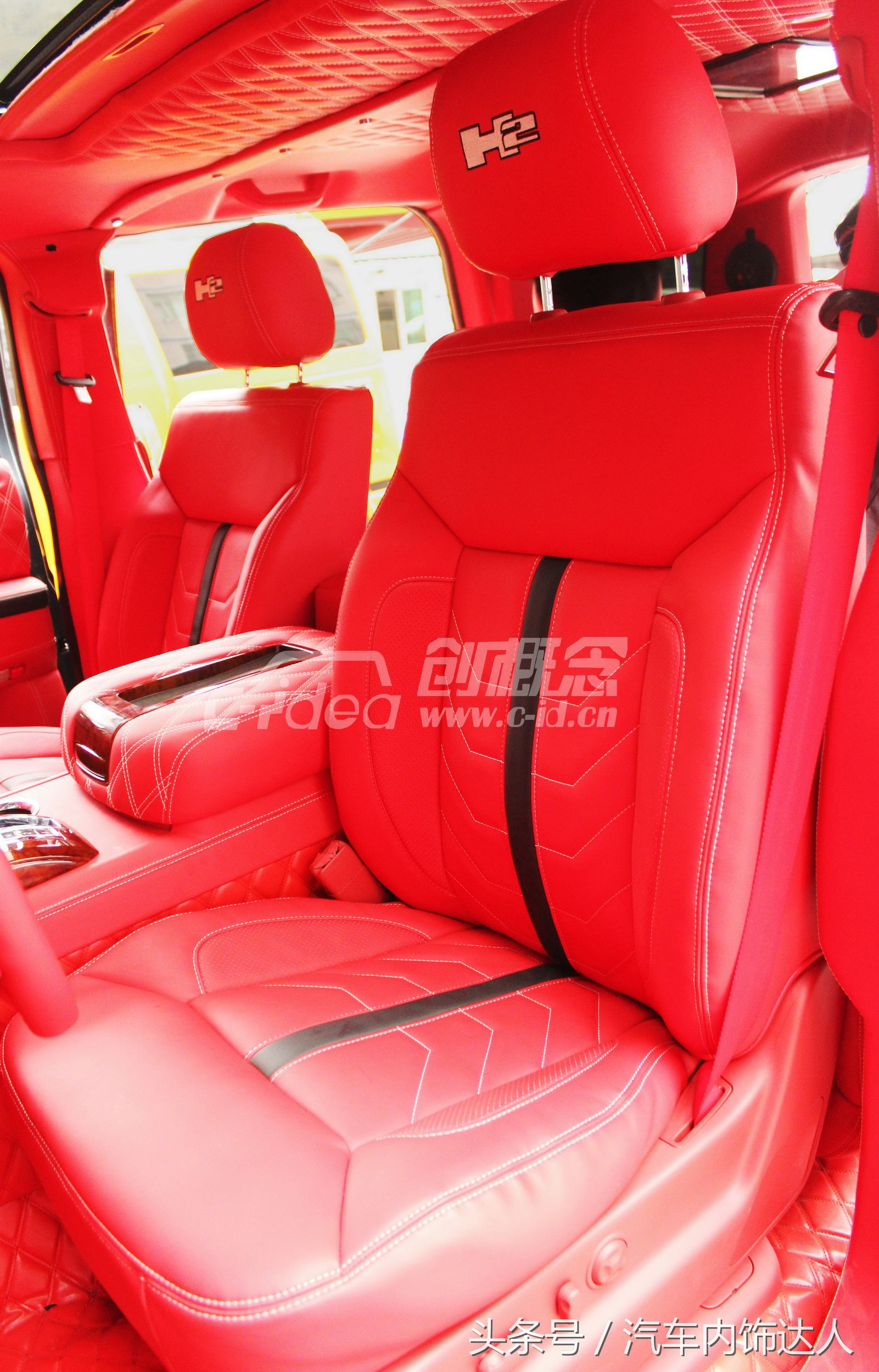 悍马h2的内饰怎么样,悍马h2改装黑武士超燃剪辑