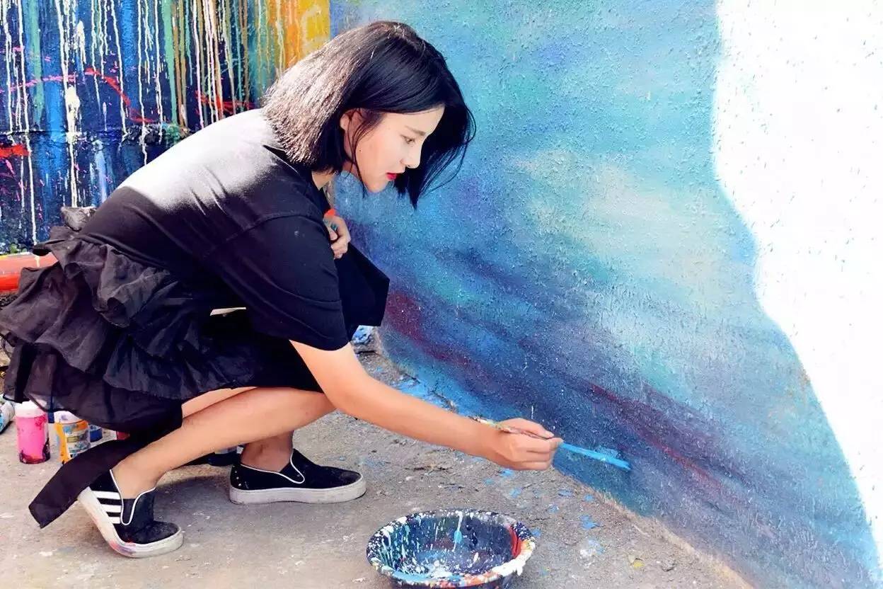 成都资深壁画艺术家——淼淼