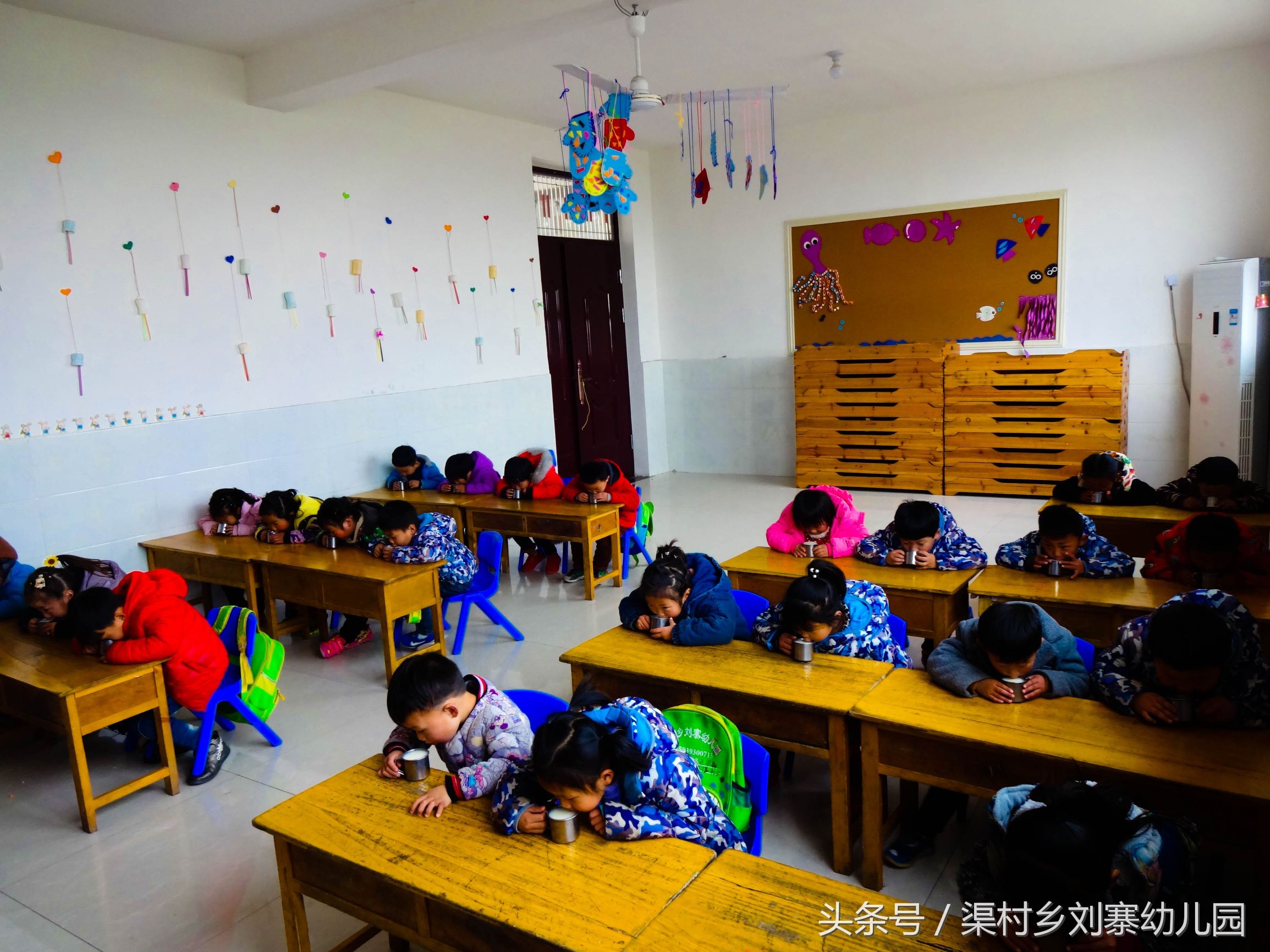 孩子每天在刘寨幼儿园吃什么呢？·孩子成长日记第二期