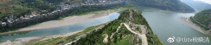 湖北十堰郧西夹河航拍,十堰市郧西县夹河镇航拍