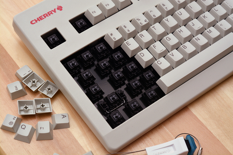 樱桃机械键盘3.0茶轴评测,樱桃红轴机械键盘体验