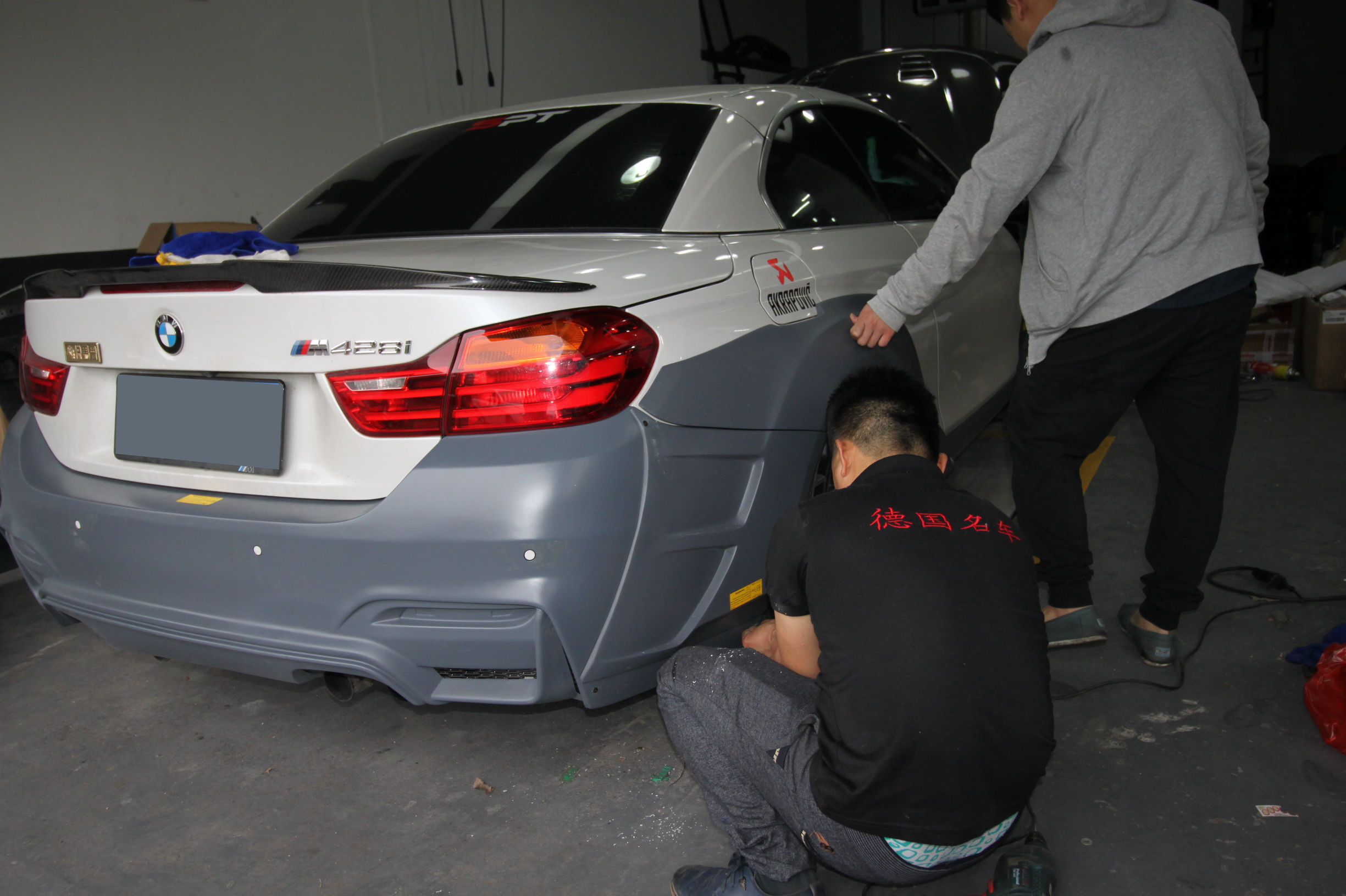 全新宝马4系两门轿跑改装,宝马4系硬顶改装黑武士