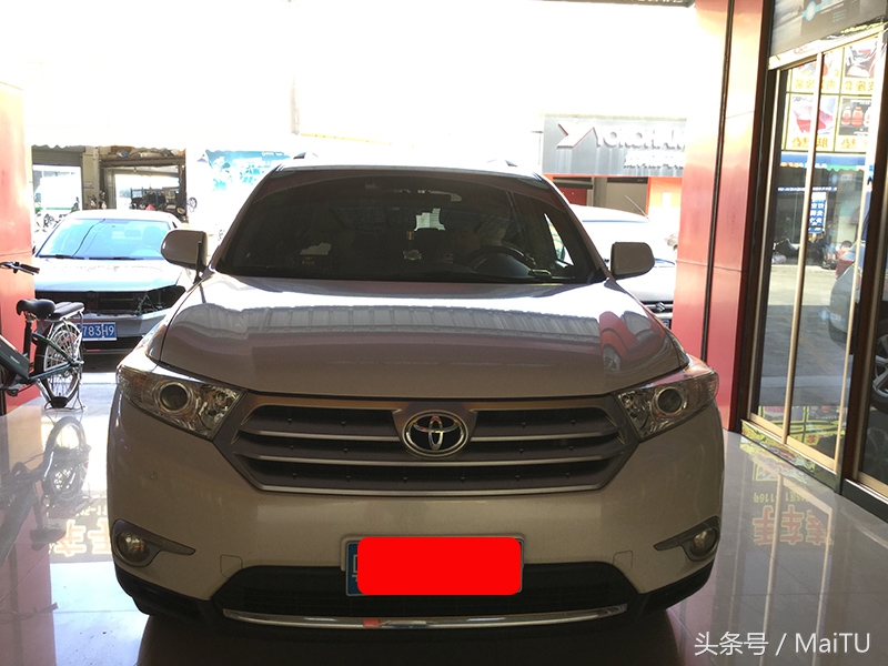 丰田汉兰达车灯光使用图解,汉兰达原车灯光效果