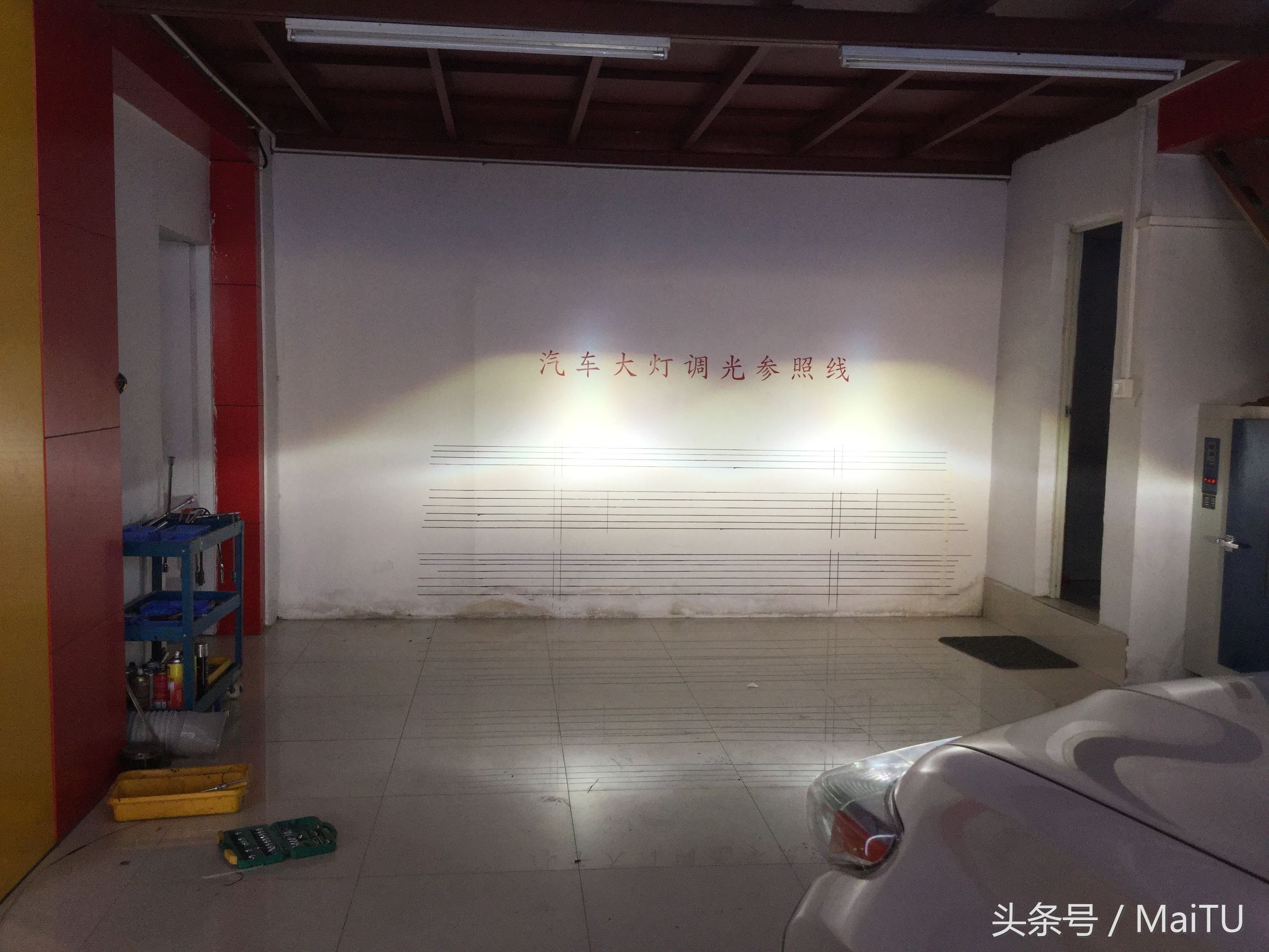 丰田汉兰达车灯光使用图解,汉兰达原车灯光效果