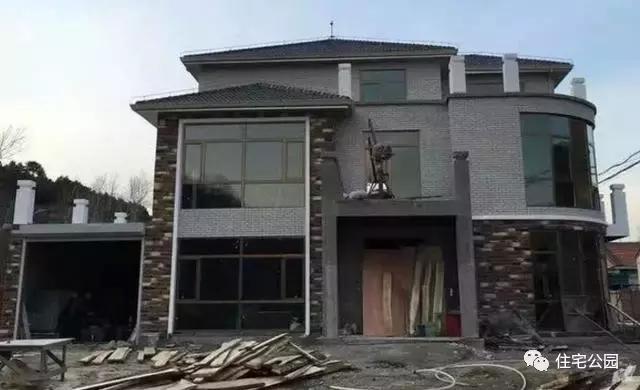 农村自建房轻钢小别墅建造全过程,农村钢结构自建房1层别墅