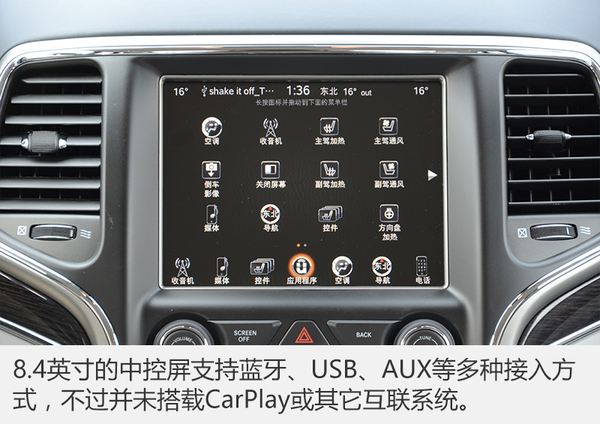 大块头有大智慧试驾全新大切诺基,大切诺基适合越野和公路的轮胎