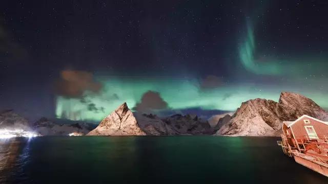 世界最美小镇看极光冬日自驾行摄北极圈