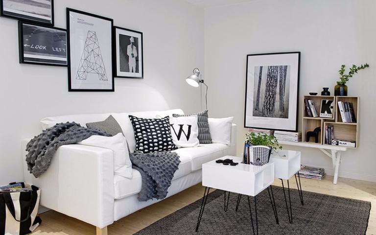 家居黑白风格,家居黑白装修风格