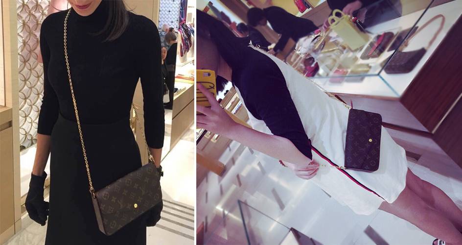 二手lvtwistbelt链条包,lvdoublezip链条包