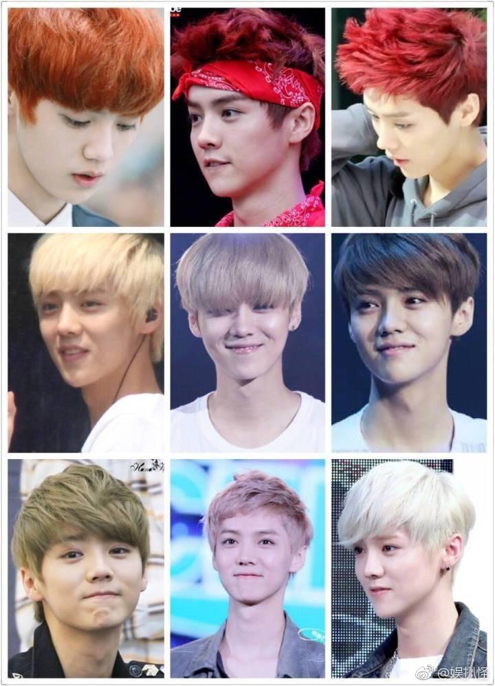 鹿晗新发型什么发色,鹿晗染什么发色好看