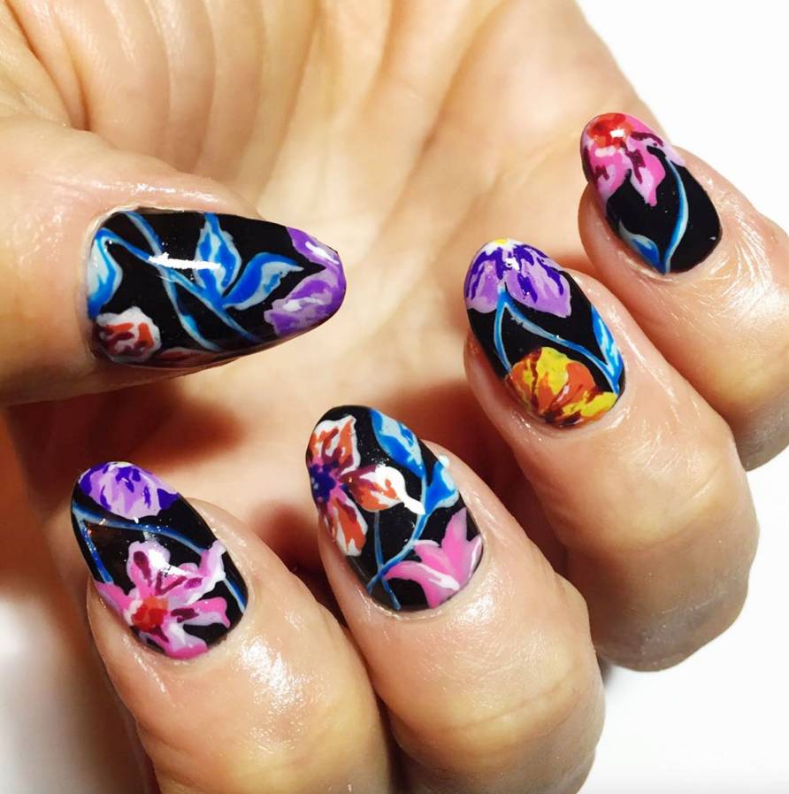 好看又好做的美甲diy教学,美甲小技巧学会在家就能做哦