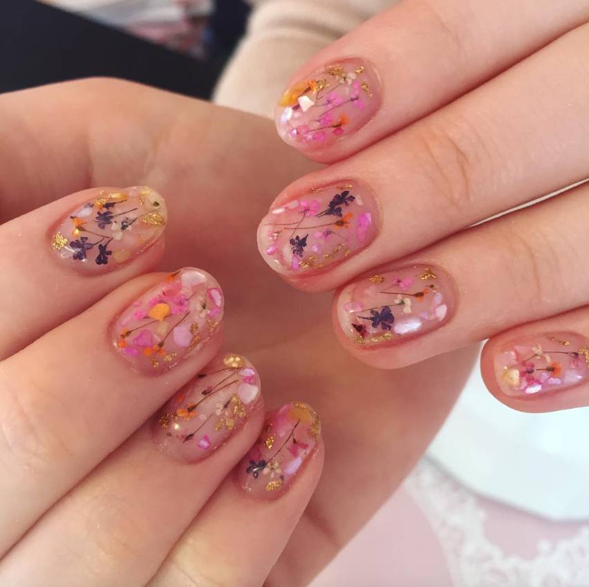 好看又好做的美甲diy教学,美甲小技巧学会在家就能做哦