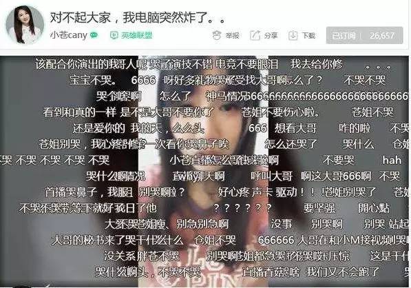 主播小苍自我介绍,主播小苍