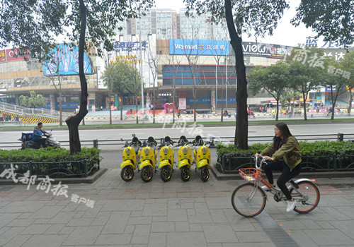 共享电马儿重返蓉城，年内要投放10000辆，你骑不骑？