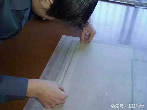 字画装裱全过程教程,书画手工浆糊装裱全过程