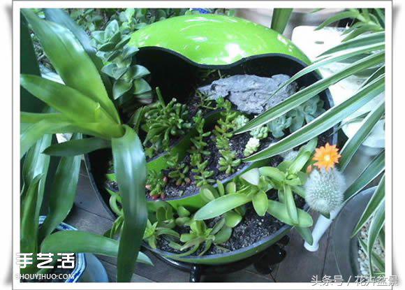废旧物品盆景手工制作大全,创意手工盆景diy制作