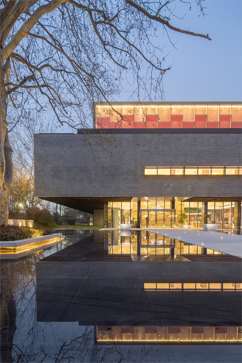 设计案例南京别墅,保利售楼中心设计