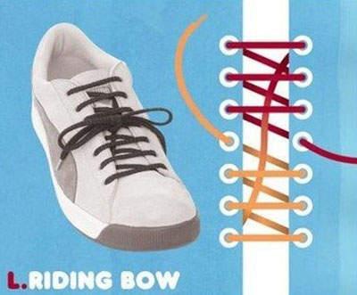 六孔鞋带的24种系法最简单,花式鞋带系法15种必学鞋带绑法