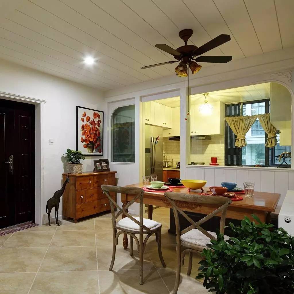 餐桌可以对着入户门吗,入户门对着餐桌如何装修