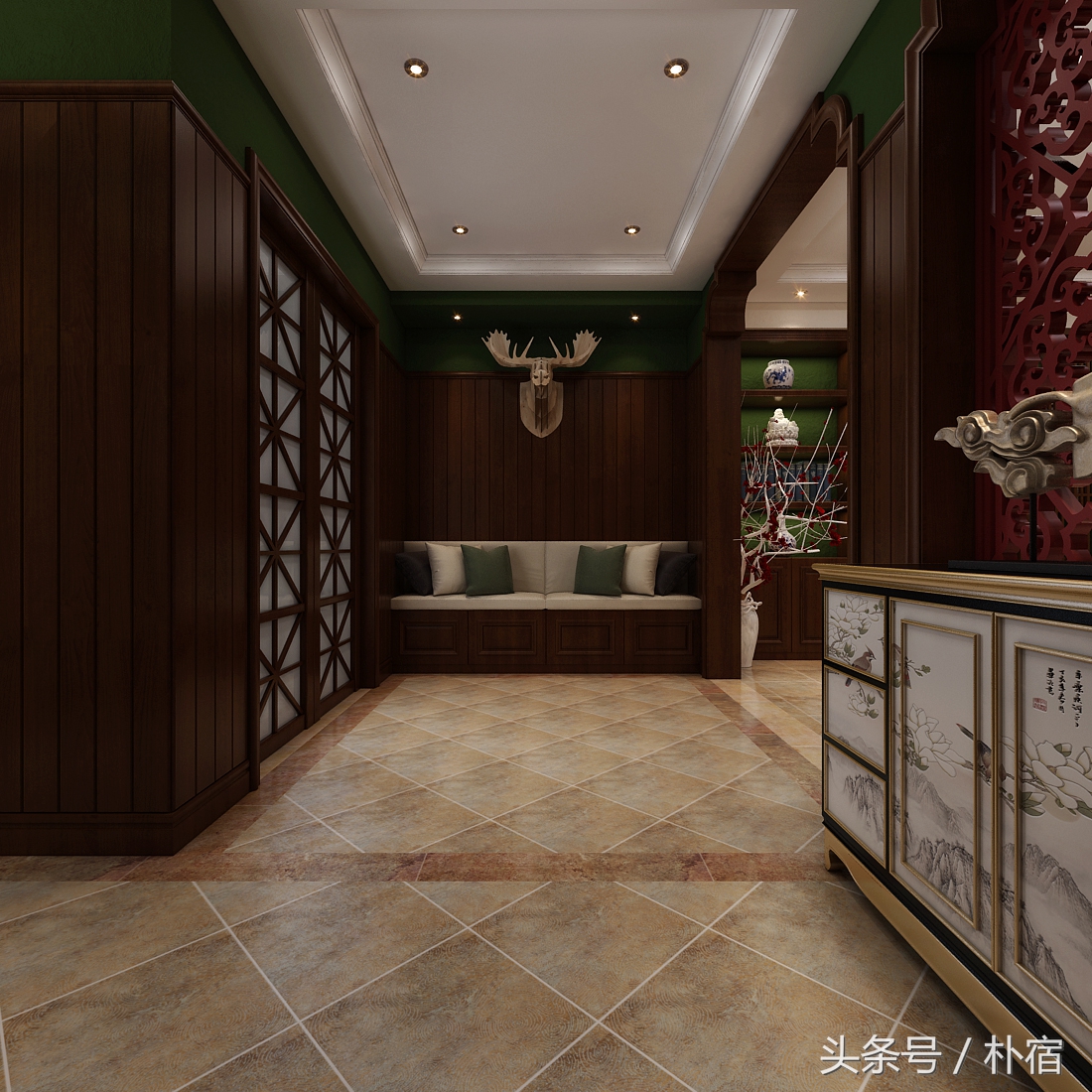 石家庄红石原著540㎡别墅雅居打破设计的瓶颈破格大宅大设计