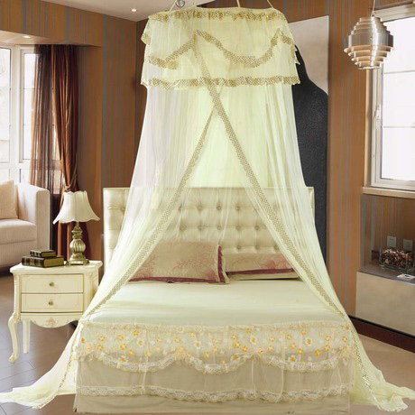 姐姐给家里选用的蚊帐款式，让卧室瞬间变得个性时尚