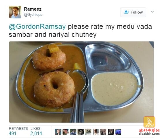 米其林厨师讽刺印度菜像牢饭迪拜印度餐厅表示不服