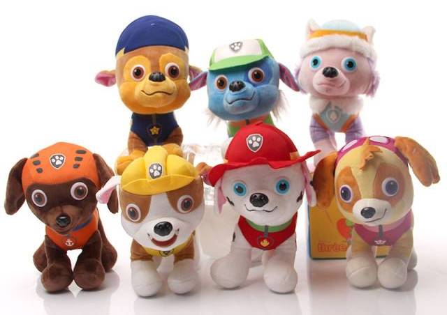 不会动的汪汪队立大功玩具娃娃,汪汪队的玩具和白雪公主的玩具