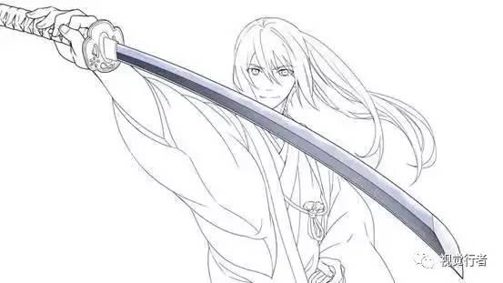 日本刀的种类构造与画法,日本各个样式的刀都怎么用