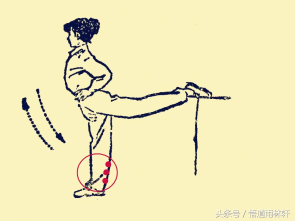 养生武术练习,少林武术基本功压腿