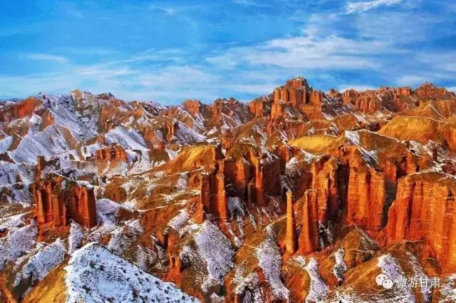 中华裕固族风情走廊与康乐草原,冬季的裕固族风情走廊