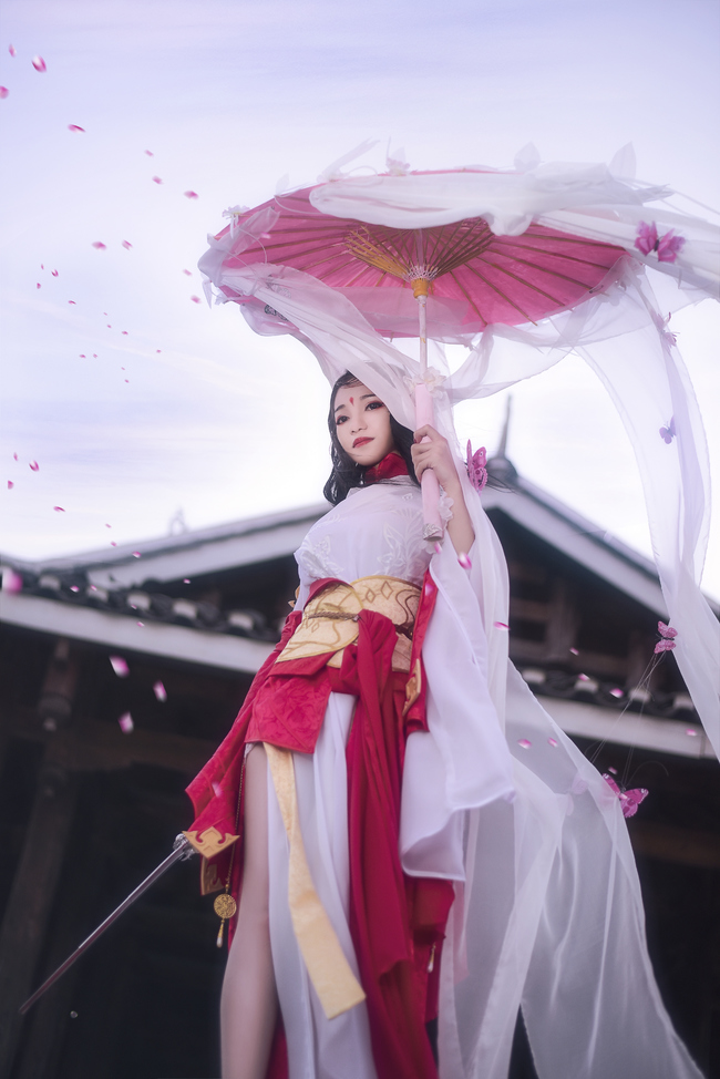 天涯明月刀手游cos,天涯明月刀cos山海观雾