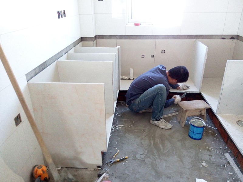 101平米美式橱柜图片,铝合金夹砖橱柜最全教程